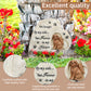Dog Memorial Stone Resin Pet Memorial Sympathy Statue