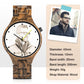 Personalized Photo Watches for Men Women Unique Wooden Wristwatch