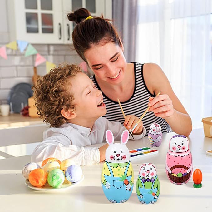 Rabbit Nesting Doll Set