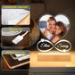 Personalized Ornament Customized Memorial Night Light with Picture Frame