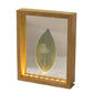 7 inch Birthday Gift Leaf Carving Custom Photo Leaf Carving Gift Luminous Photo Frame with Lights