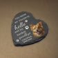 Personalized Pet Memorial Stones, Memorial Garden Stone Engraved with Photo