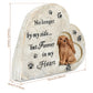 Dog Memorial Stone Resin Pet Memorial Sympathy Statue