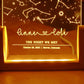 Personalized Constellation Chart Lamp Customized Bedroom NightLight for Couples