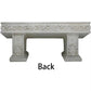 Personalized Bench Pet Memorial Garden Stone Plaque with Colorful Photo
