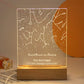 Personalized Constellation Chart Lamp Customized Bedroom Night Light