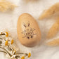 Personalized Musical Wooden Easter Egg Shakers, Engraved Egg Shaker Kids
