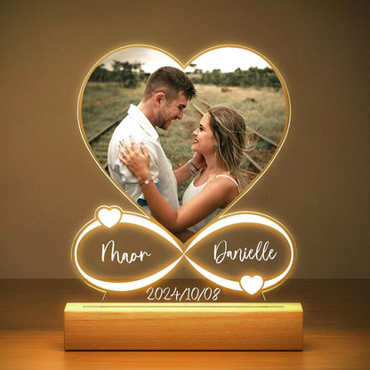 Personalized Anniversary Women Men Couples Gifts Custom Photo Love Frame