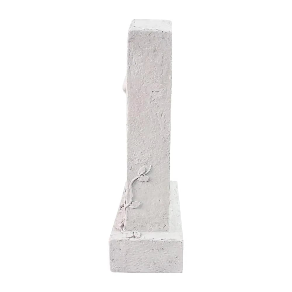 Upright Pet Headstone for Dog, Personalized Dog Memorial Stone Resin Dog Statue