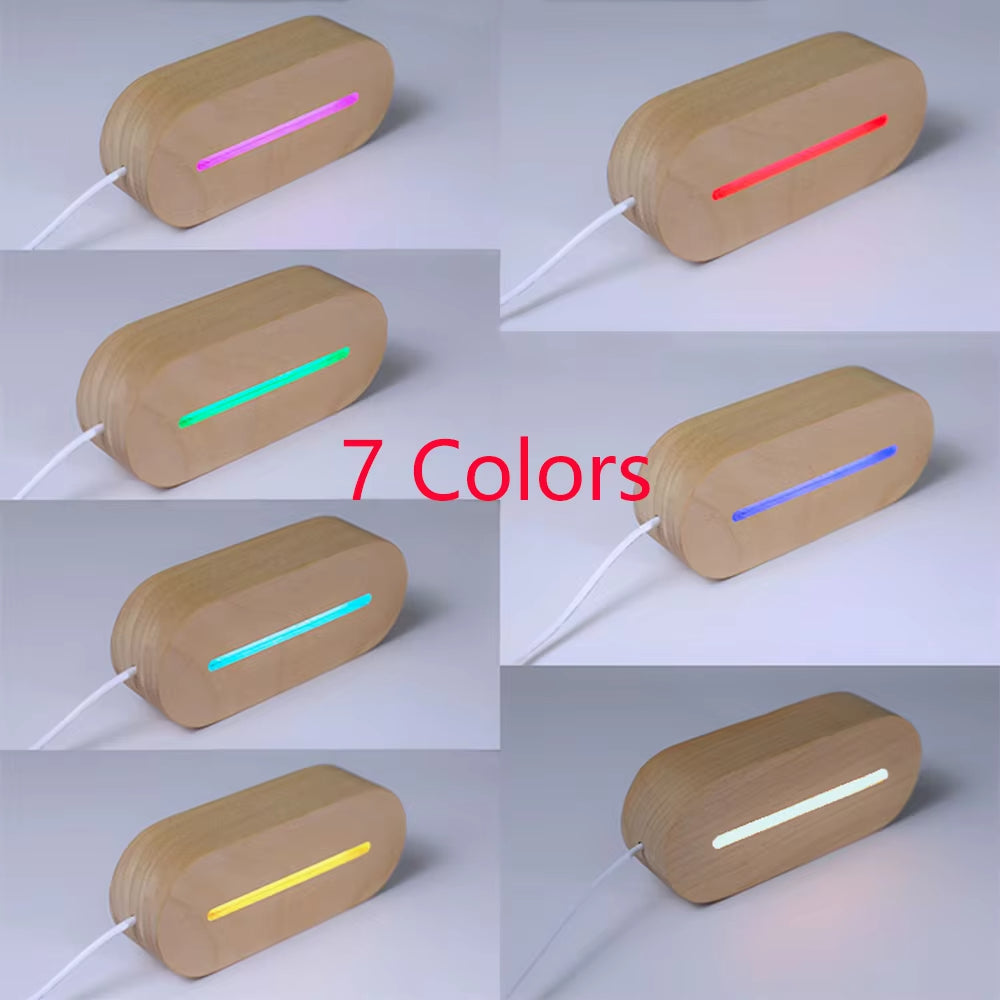 Personalized Acrylic Lamp Customized Photo Text Night Light