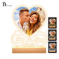 Personalized Ornament Customized Memorial Night Light with Picture Frame