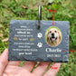 Personalized Pet Memorial Garden Stone Custom Dog Photo Name Grave Stone