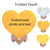 Customized Moon Lamp with Photo Text Heart Shape 3D Printed Moon Night Light
