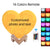 Customized Moon Lamp with Photo Text Heart Shape 3D Printed Moon Night Light