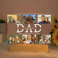 Custom Acrylic Lamp Personalized Photo Text Bedroom Night Light