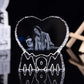 Love Crystal Photo Customized Picture Text Night Light Bluetooth Music Player