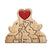 Personalized Wooden Elephant Puzzle Family Wood Animal Sculpture Puzzle