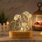 Personalized Acrylic Lamp Customized Photo Text Night Light