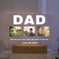 Custom 3D Acrylic Photo Lamp Personalized Led Night Light for Parents