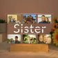 Custom Acrylic Lamp Personalized Photo Text Bedroom Night Light