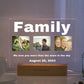 Custom 3D Acrylic Photo Lamp Personalized Led Night Light for Parents