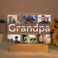 Custom Acrylic Lamp Personalized Photo Text Bedroom Night Light