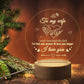 3D Night Light USB Wooden Base Decoration Maison Acrylic LED Lamp