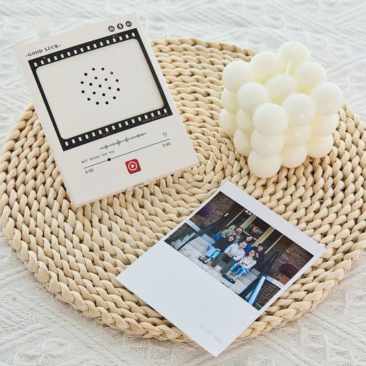 Personalized Voice Recorder with Custom Photo & Message
