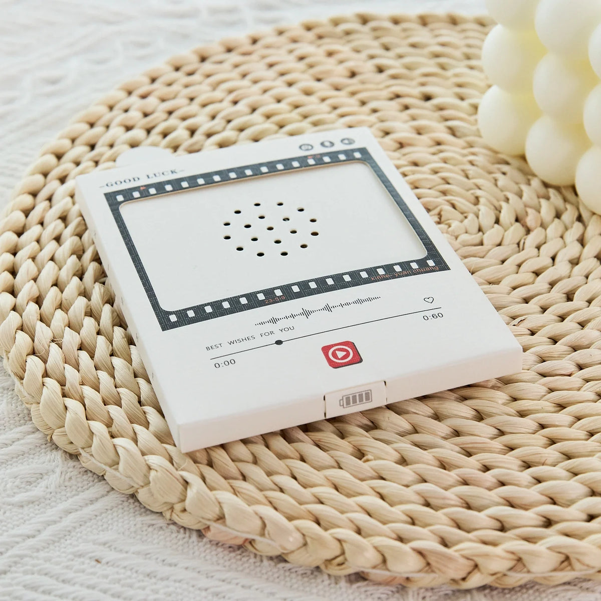 Personalized Voice Recorder with Custom Photo & Message