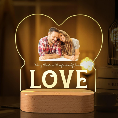 Custom Birthdays Wedding Anniversaries Gifts Led 3D Lamp Light