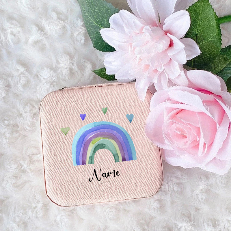 Mother's Day/Birthday/Holiday/Gifts Rainbow Ring Necklace Storage Boxes