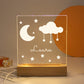Personalized Nightlight USB LED Customized Name 3D Lamp