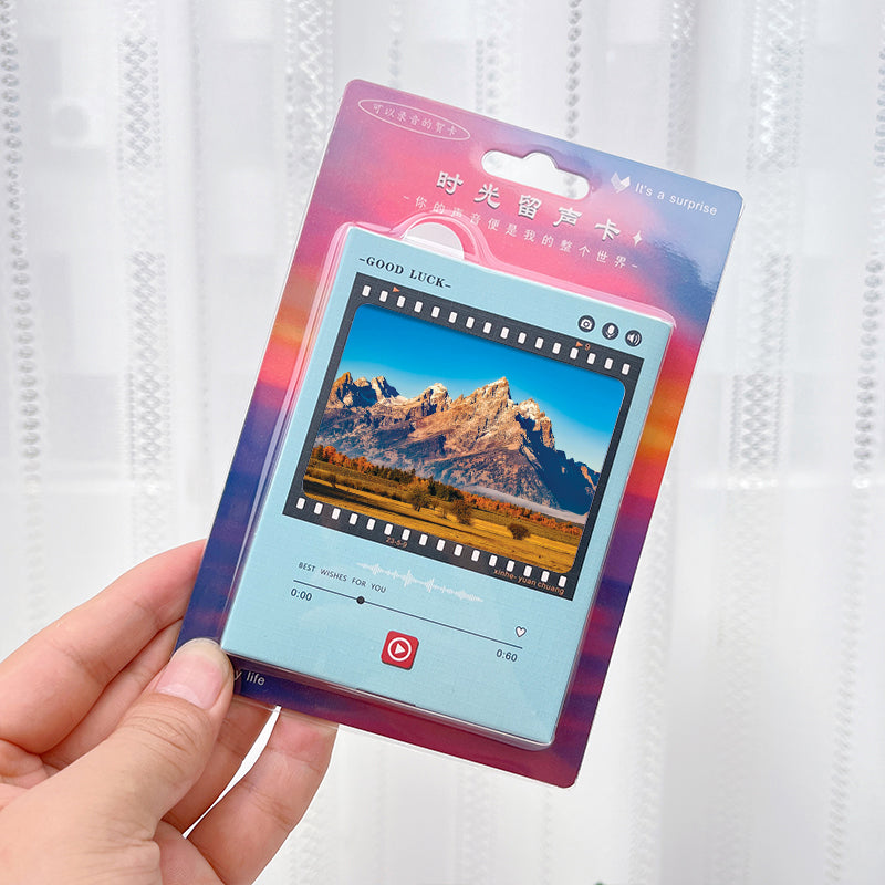Personalized Voice Recorder with Custom Photo & Message