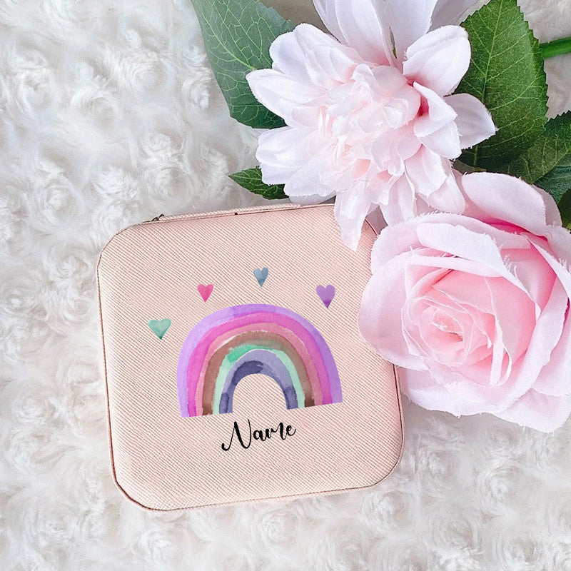 Mother's Day/Birthday/Holiday/Gifts Rainbow Ring Necklace Storage Boxes