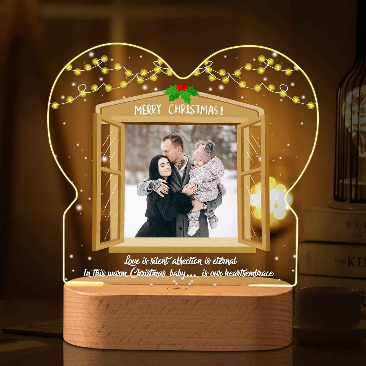 Custom Birthdays Wedding Anniversaries Gifts Led 3D Lamp Light