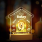 Customized Dog Cat Memorial Photo Frame Pet Sympathy Gifts LED Night Light