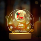 Customized Dog Cat Memorial Photo Frame Pet Sympathy Gifts LED Night Light