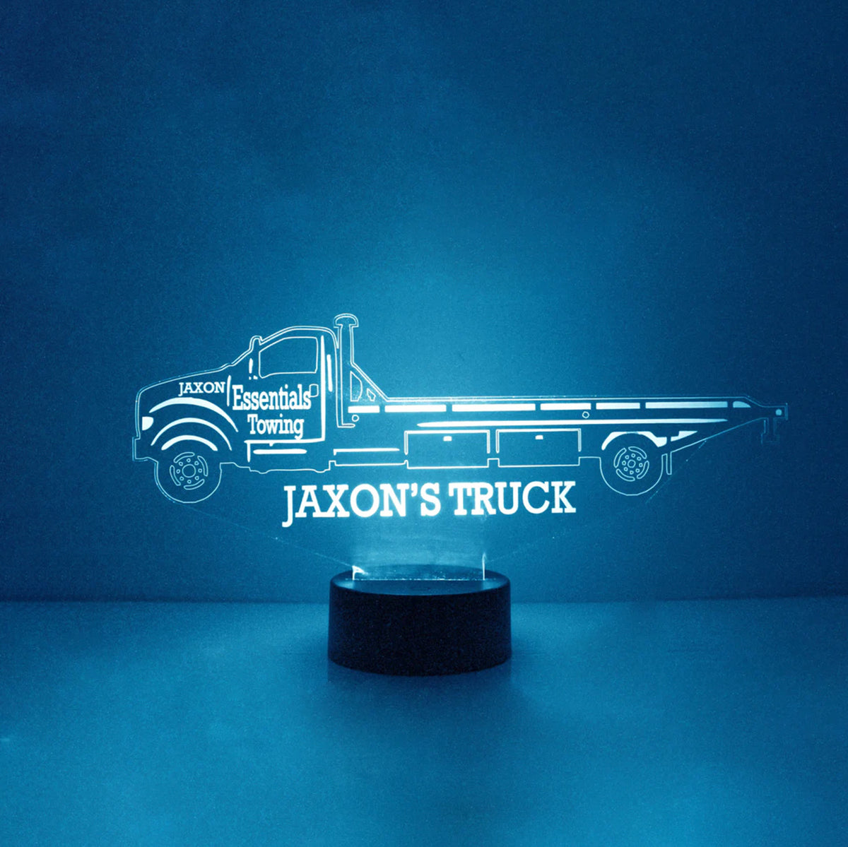Personalized Car LED USB Night Light Custom Name Acrylic Lamp For Kids