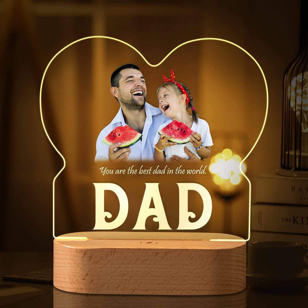 Custom Birthdays Wedding Anniversaries Gifts Led 3D Lamp Light