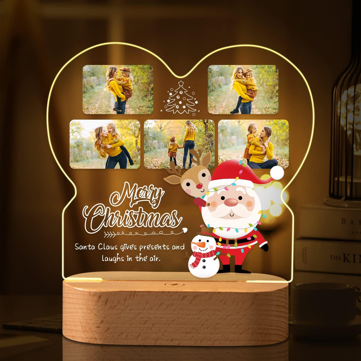 Custom Birthdays Wedding Anniversaries Gifts Led 3D Lamp Light