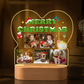 Custom Birthdays Wedding Anniversaries Gifts Led 3D Lamp Light