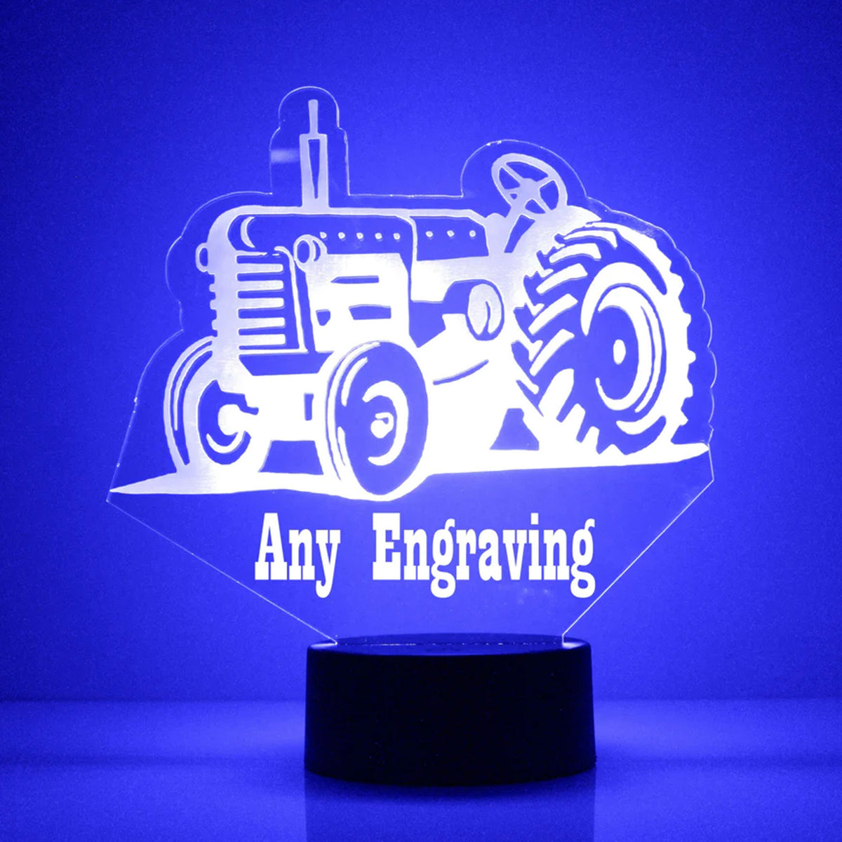 Personalized Car LED USB Night Light Custom Name Acrylic Lamp For Kids