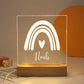 Personalized Nightlight USB LED Customized Name 3D Lamp