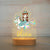 Personalized USB NightLight Custom Name Acrylic Lamp Animal Design