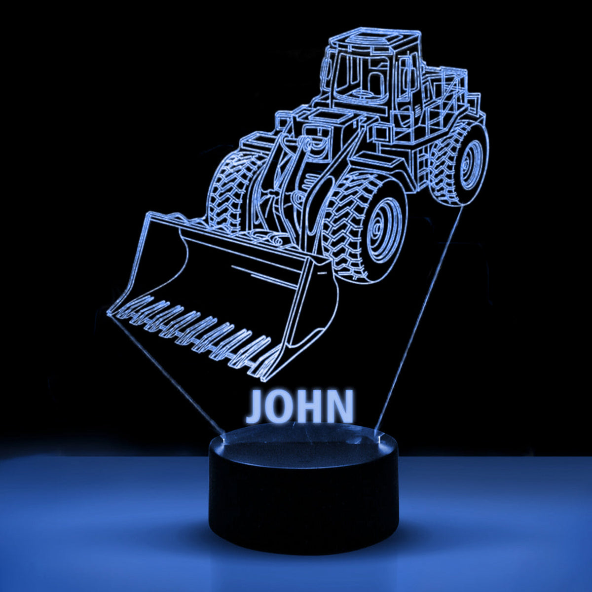 Personalized Car LED USB Night Light Custom Name Acrylic Lamp For Kids