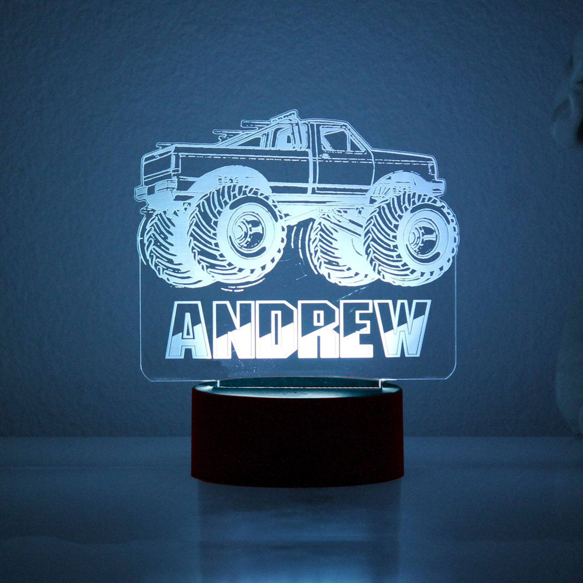 Personalized Car LED USB Night Light Custom Name Acrylic Lamp For Kids