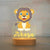 Personalized USB NightLight Custom Name Acrylic Lamp Animal Design