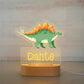 Personalized USB NightLight Custom Name Acrylic Lamp Animal Design