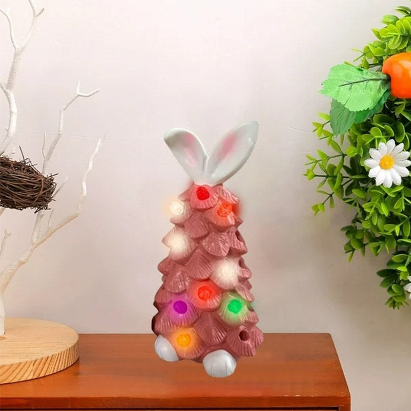 Easter Bunny Night Light 2025 Spring Easter Rabbit Tree Night Light