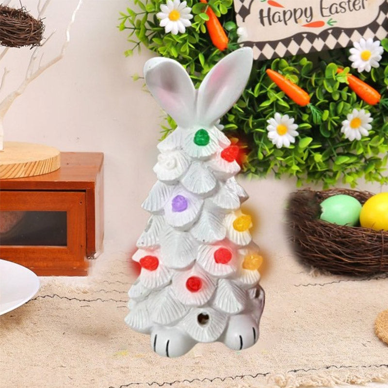 Easter Bunny Night Light 2025 Spring Easter Rabbit Tree Night Light